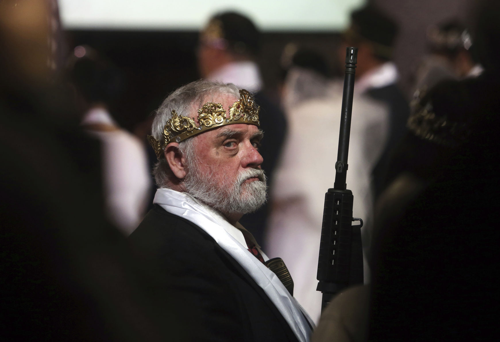 Church Ceremony AR 15 Rifles
